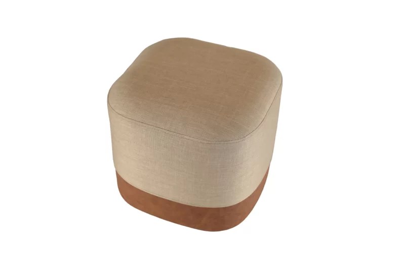 Low Pouf New beige - Imagen 2
