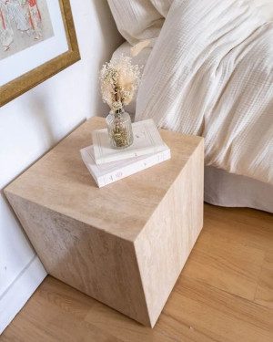 Mesa Cubo Mármol